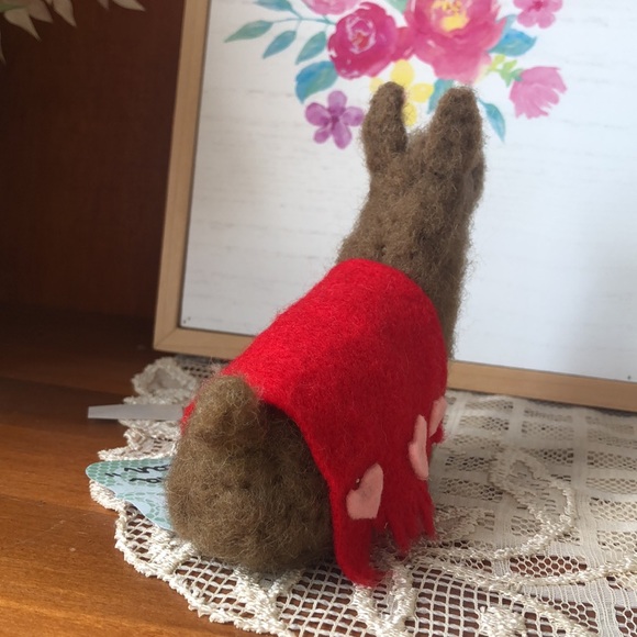 Handmade needle felted llama alpaca - Picture 6 of 6